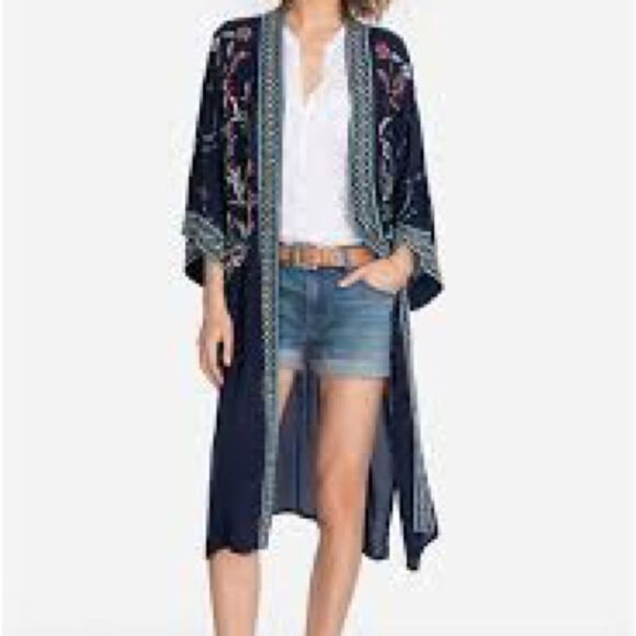 Johnny Was Elegant Summer Kimono - Picture 3 of 14